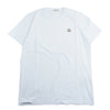 MONCLER モンクレール 25SS K10918C00026 Logo Patch Cotton T Shirt  TEE ロゴ ワッペン コットン 半袖 Tシャツ ホワイト系 L【極上美品】【中古】