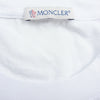 MONCLER モンクレール 25SS K10918C00026 Logo Patch Cotton T Shirt  TEE ロゴ ワッペン コットン 半袖 Tシャツ ホワイト系 L【極上美品】【中古】