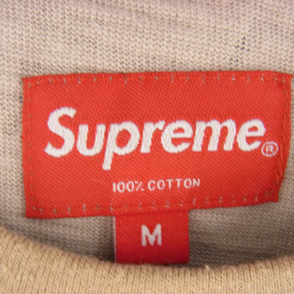Supreme シュプリーム 16SS S/S Pocket Tee Desert Camo ポケット ピスタグ 半袖 Tシャツ デザートカモ ブラウン系 M【美品】【中古】
