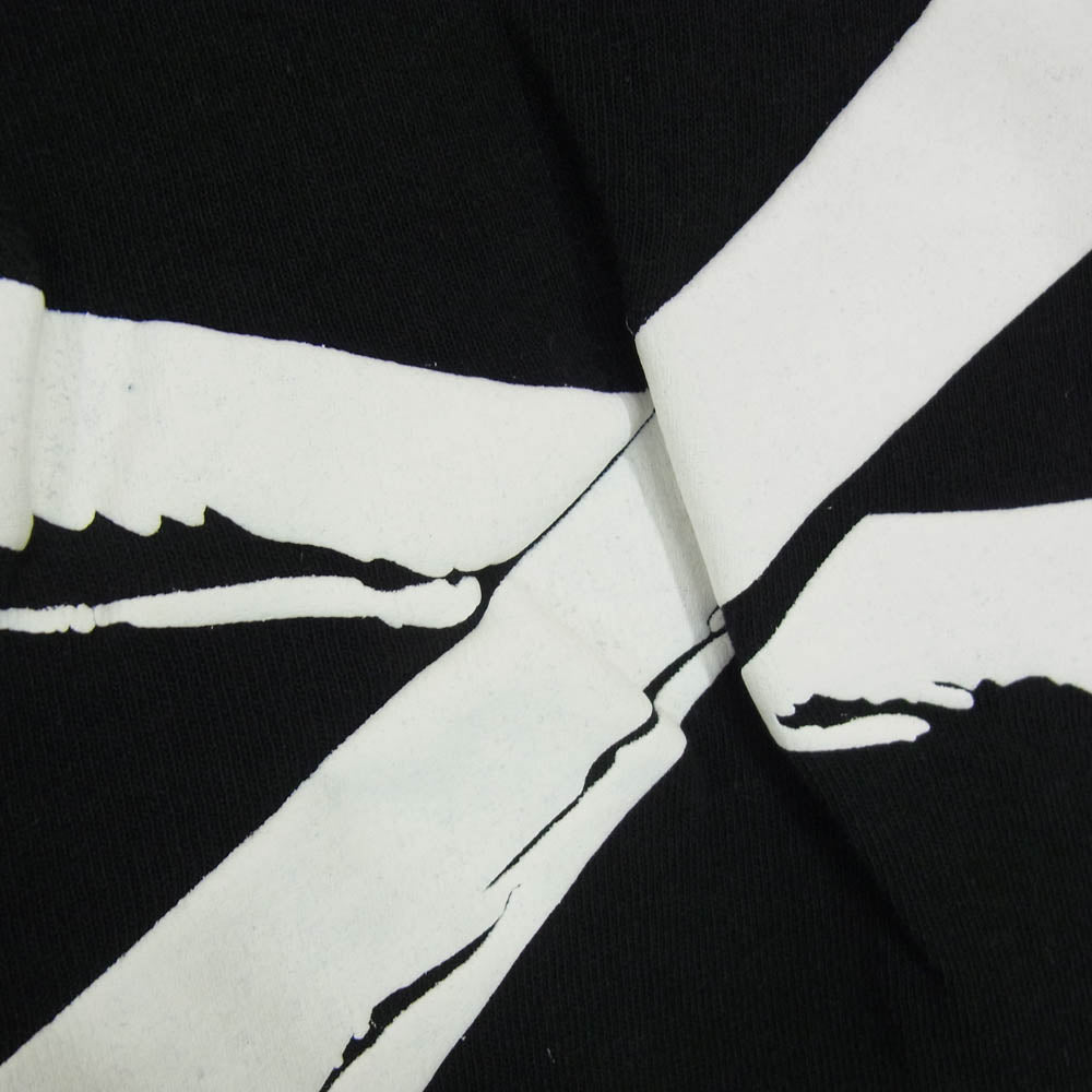 WTAPS ダブルタップス 16AW 162ATDT-CSM06S BONE L/S TEE ボーン バッククロスプリント 長袖 Tシャツ ロングスリーブ ロンT ブラック系 S【美品】【中古】