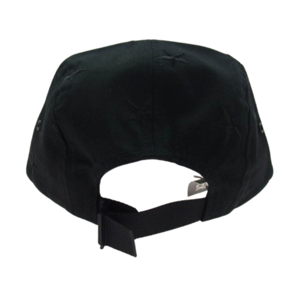 Supreme シュプリーム 13AW BOX LOGO Stars Camp Cap ボックスロゴ スター刺繍 キャンプ キャップ 帽子 ブラック系【極上美品】【中古】