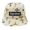 Supreme シュプリーム 13SS BOX LOGO Crosses Camp Cap ボックスロゴ クロスプリント キャンプ キャップ 帽子 オフホワイト オフホワイト系【中古】