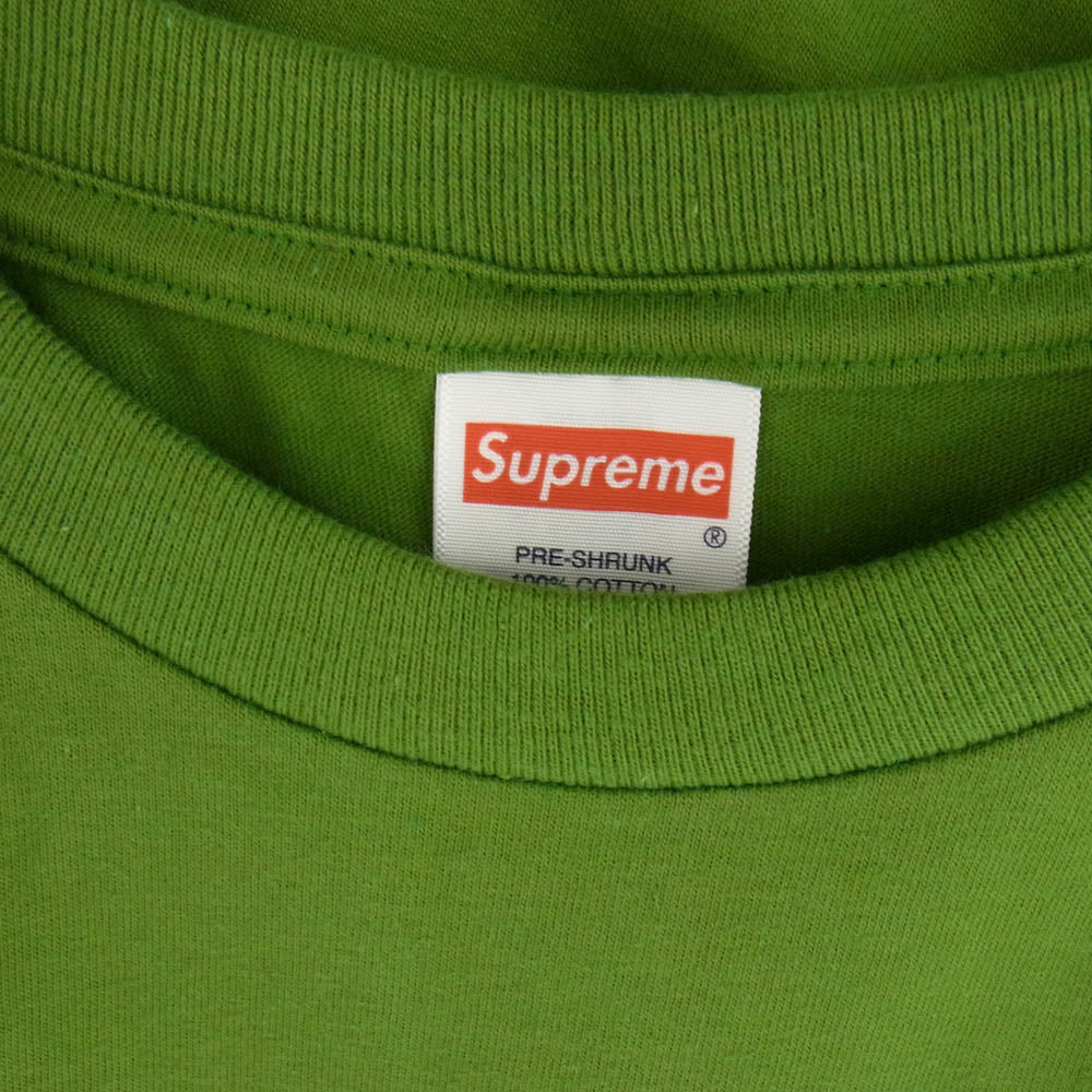 Supreme シュプリーム 24AW Tera Patrick Tee テラパトリック クルーネック 半袖 Tシャツ グリーン系 M【美品】【中古】