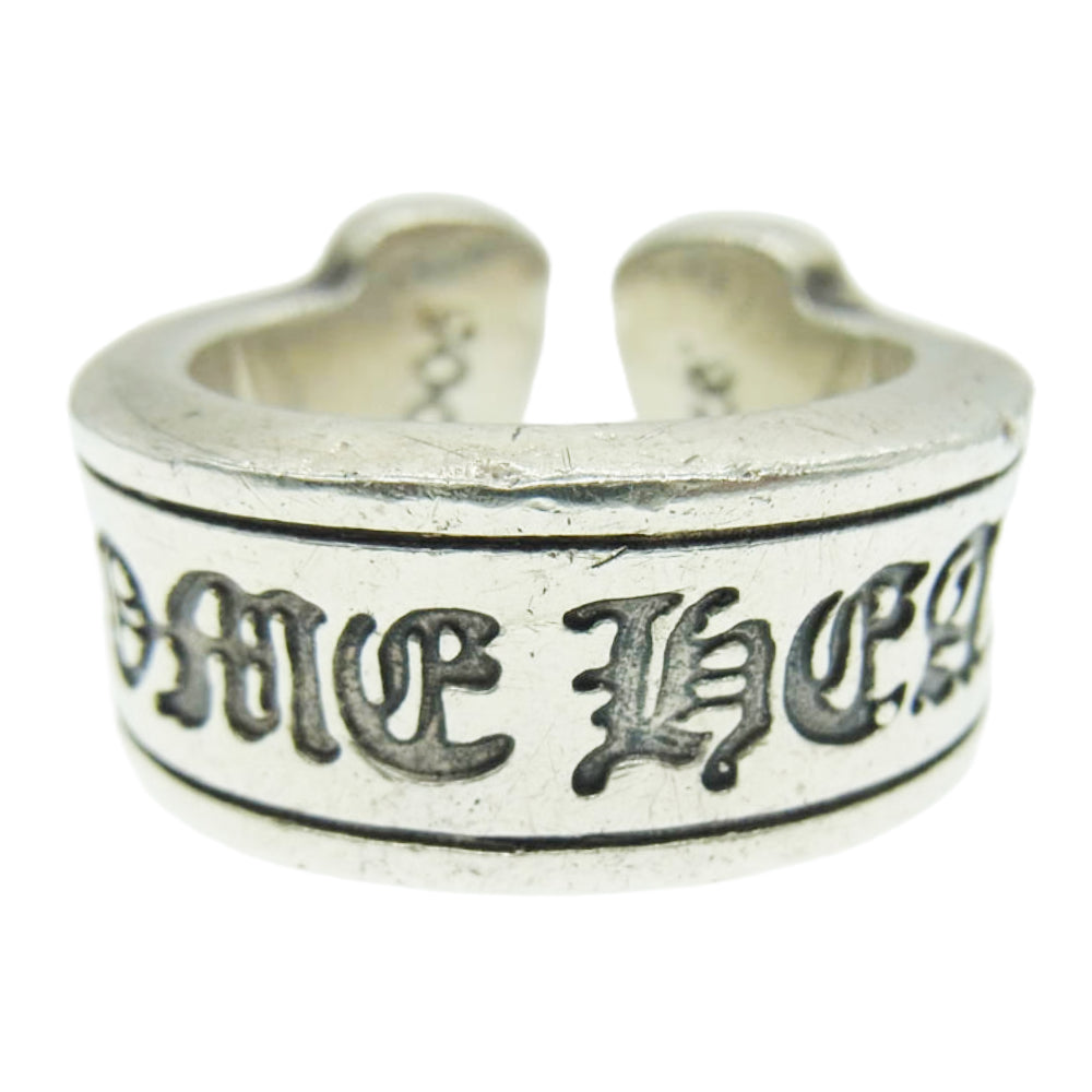 CHROME HEARTS クロムハーツ（原本無） LG SCROLL LABEL ラージ スクロール ラベル リング 12号【中古】