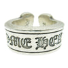 CHROME HEARTS クロムハーツ（原本無） LG SCROLL LABEL ラージ スクロール ラベル リング 12号【中古】