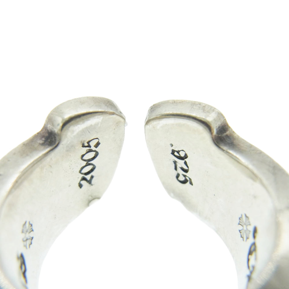 CHROME HEARTS クロムハーツ（原本無） LG SCROLL LABEL ラージ スクロール ラベル リング 12号【中古】