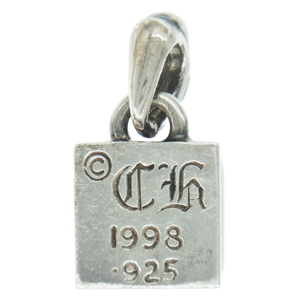 CHROME HEARTS クロムハーツ（原本無） FRAMED CH PLUS フレームド CHプラス チャーム ペンダントトップ【中古】