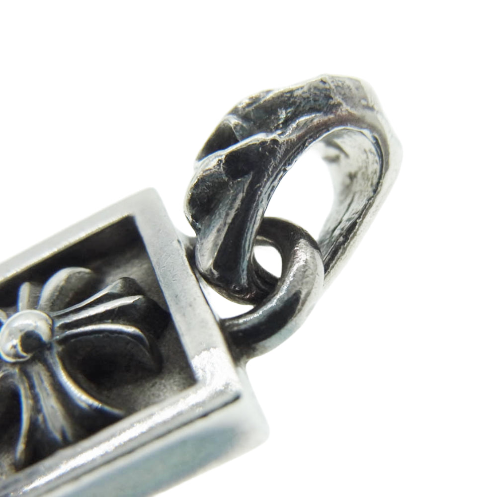 CHROME HEARTS クロムハーツ（原本無） FRAMED CH PLUS フレームド CHプラス チャーム ペンダントトップ【中古】