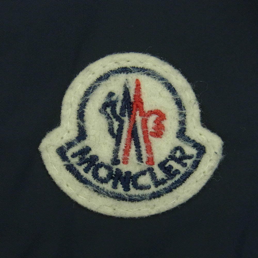 MONCLER モンクレール H10918H00007 スウェット ジョガー パンツ トルコ製 ネイビー系 L【中古】