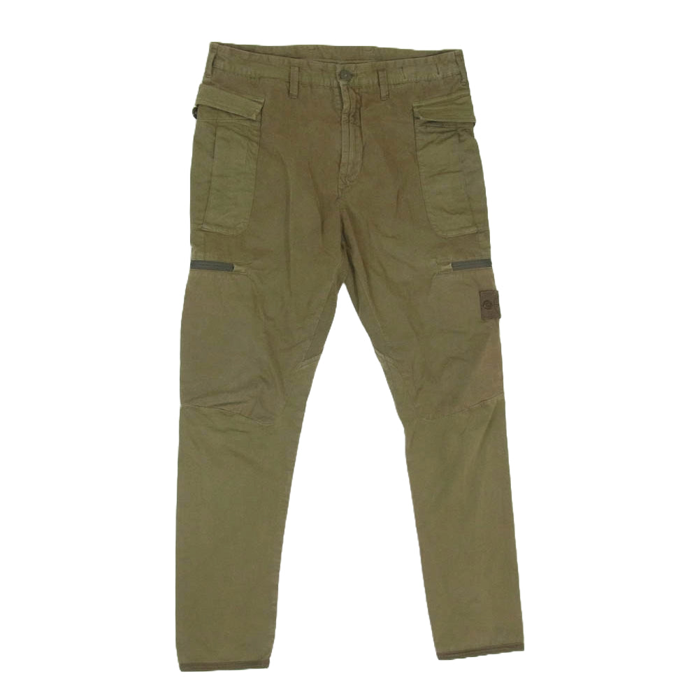 STONE ISLAND ストーンアイランド 671530909 COMBAT CARGO PANTS コンバット カーゴ パンツ カーキ系 31【中古】
