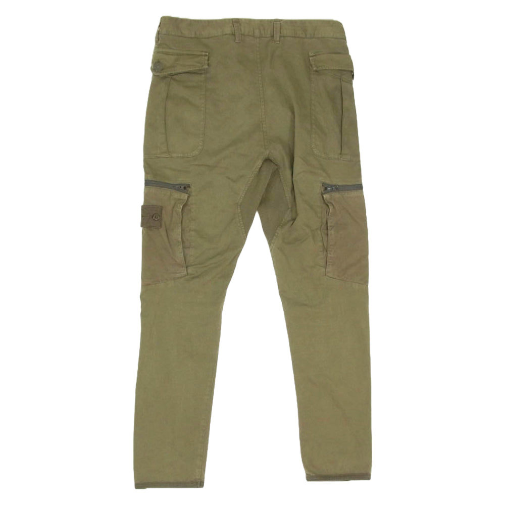 STONE ISLAND ストーンアイランド 671530909 COMBAT CARGO PANTS コンバット カーゴ パンツ カーキ系 31【中古】