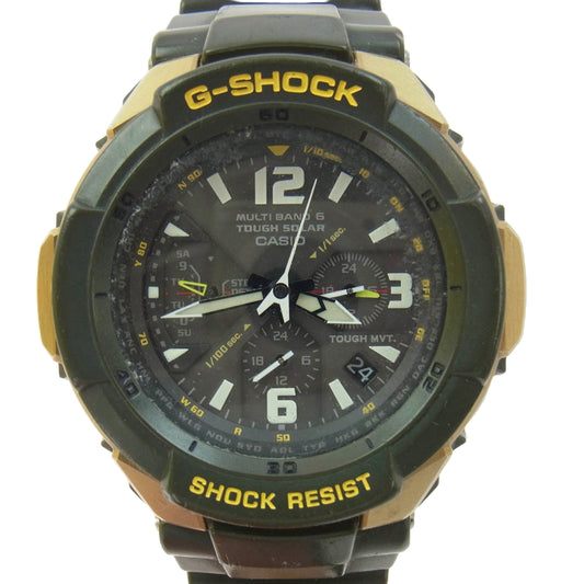 CASIO G-SHOCK カシオ ジーショック GW-3000G-1AJF MASTER OF G-AIR マスターオブG スカイコックピット アナログ ウォッチ 腕時計 ブラック系【中古】