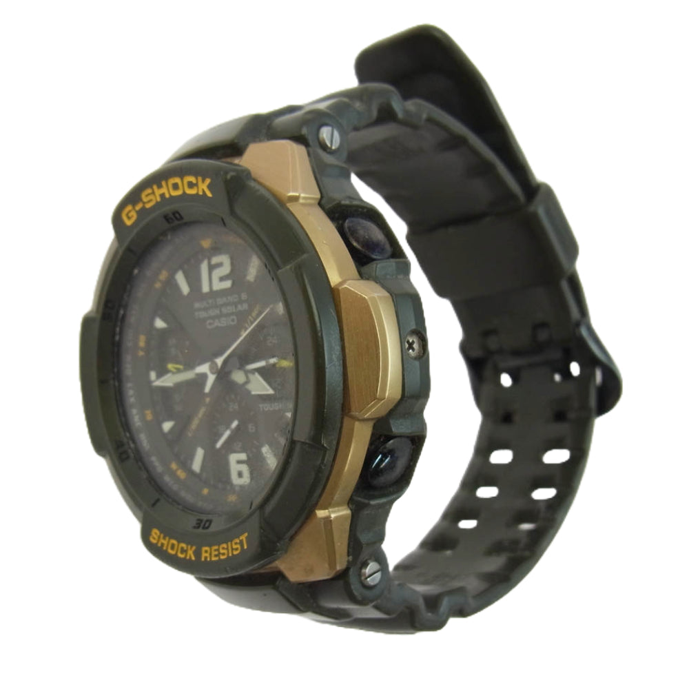 CASIO G-SHOCK カシオ ジーショック GW-3000G-1AJF MASTER OF G-AIR マスターオブG スカイコックピット アナログ ウォッチ 腕時計 ブラック系【中古】