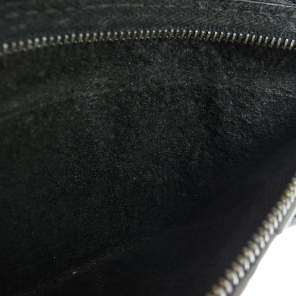 BILL WALL LEATHER ビルウォールレザー トライバルコンチョボタン ラージカレンシー レザー ウォレット 長財布 ブラック系【中古】