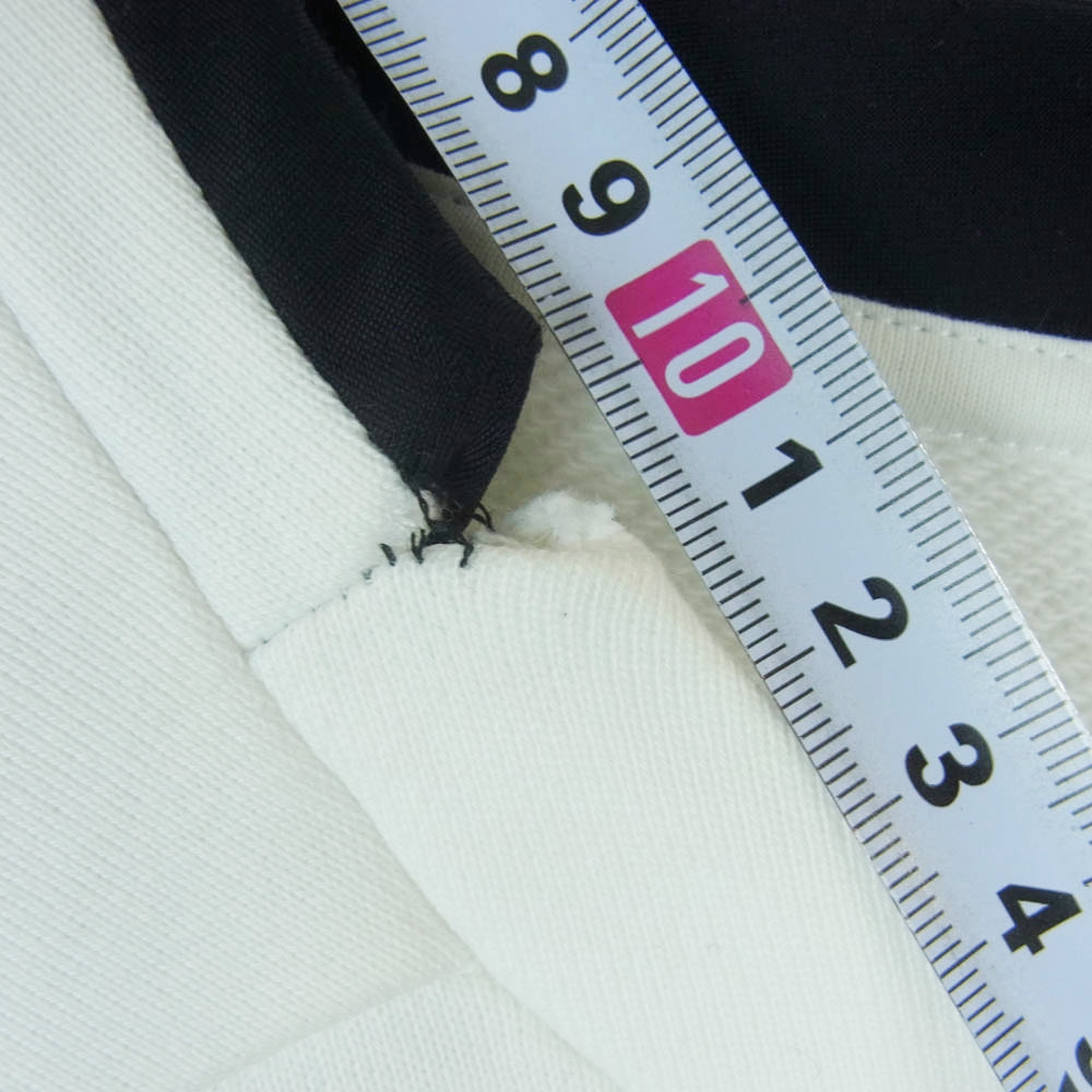 C.P.Company シーピーカンパニー 19SS 06CMSS004A 019 ロゴ アームレンズ 腕ゴーグル ジッパー ジップ スウェット トレーナー ホワイト系 M【中古】