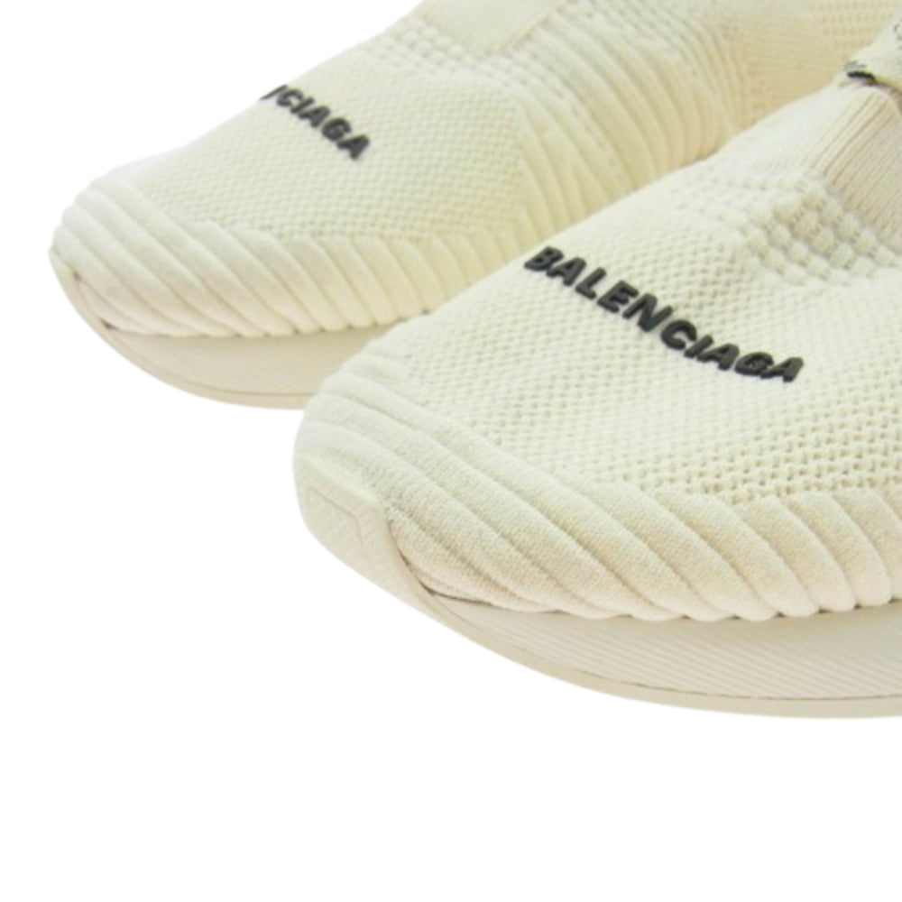BALENCIAGA バレンシアガ Speed Trainer スピード トレーナー ソックス スニーカー ホワイト オフホワイト系 27.5cm【中古】