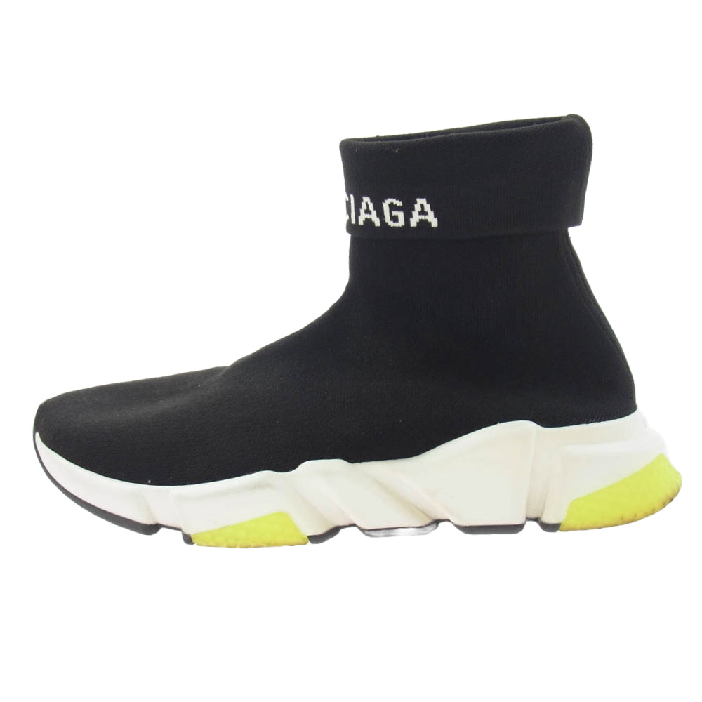 BALENCIAGA バレンシアガ Speed Trainer スピード トレーナー ソックス スニーカー ブラック ブラック系 27.5cm【中古】
