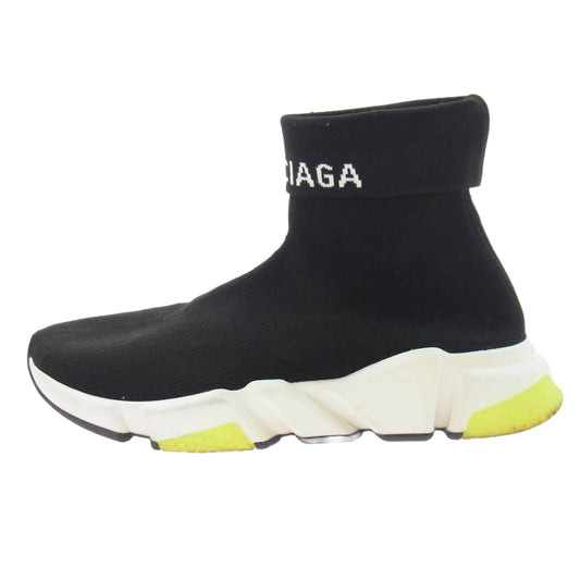 BALENCIAGA バレンシアガ Speed Trainer スピード トレーナー ソックス スニーカー ブラック ブラック系 27.5cm【中古】