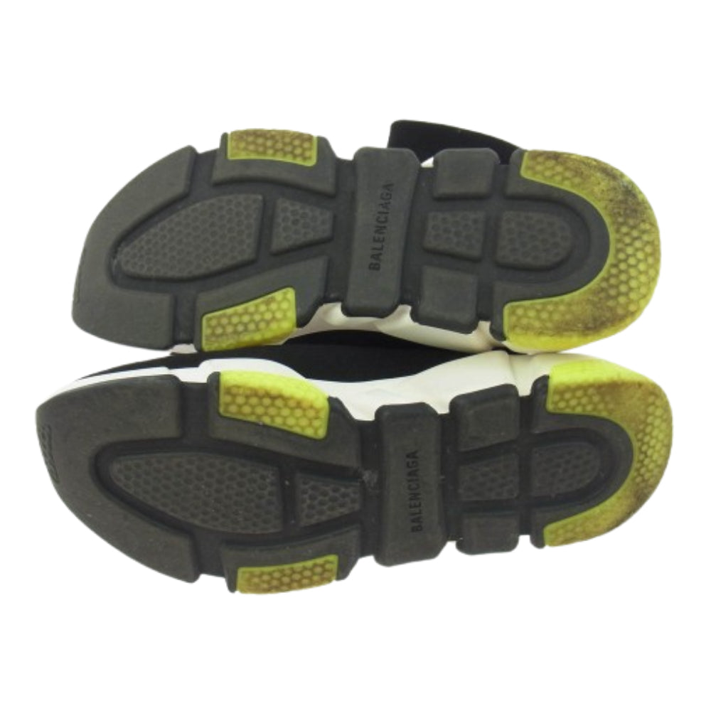 BALENCIAGA バレンシアガ Speed Trainer スピード トレーナー ソックス スニーカー ブラック ブラック系 27.5cm【中古】