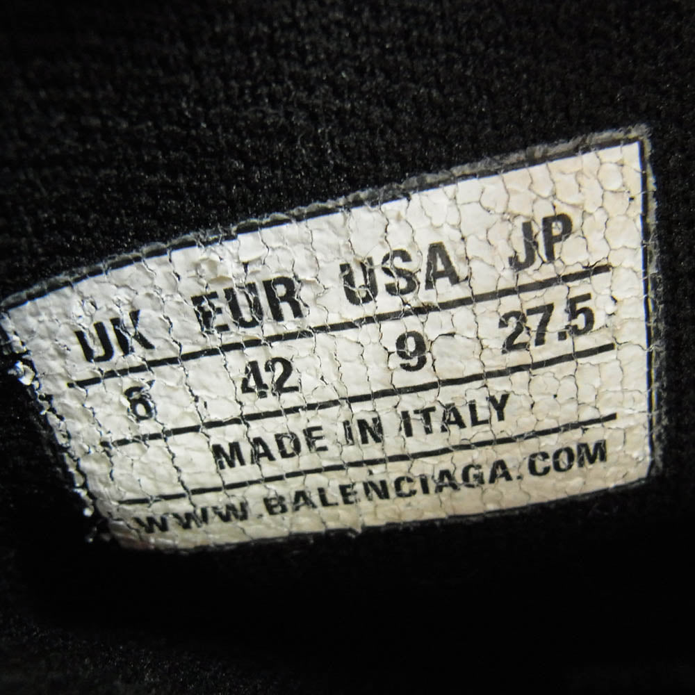 BALENCIAGA バレンシアガ Speed Trainer スピード トレーナー ソックス スニーカー ブラック ブラック系 27.5cm【中古】