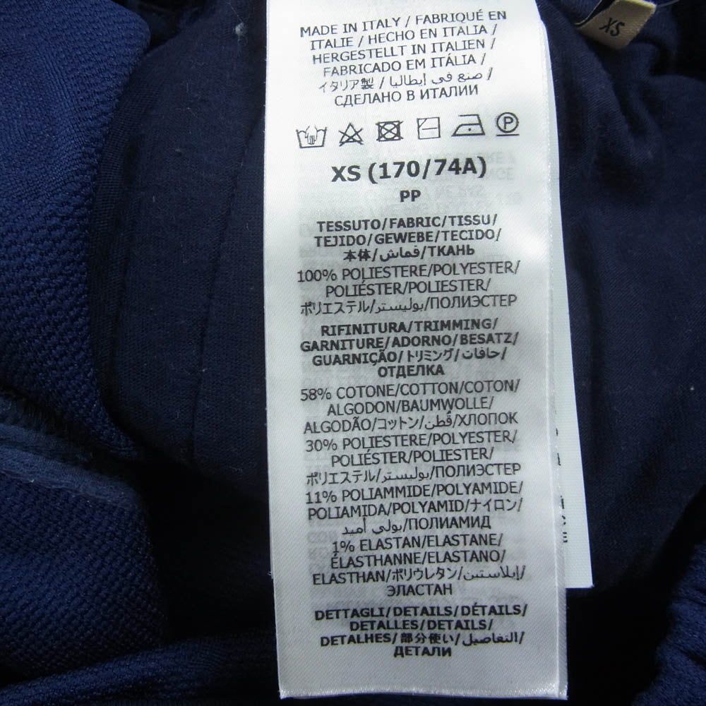 GUCCI グッチ 675143 XJDVX GG ロゴ ジャカード ジョガー サイドライン トラックパンツ ネイビー系 XS【中古】