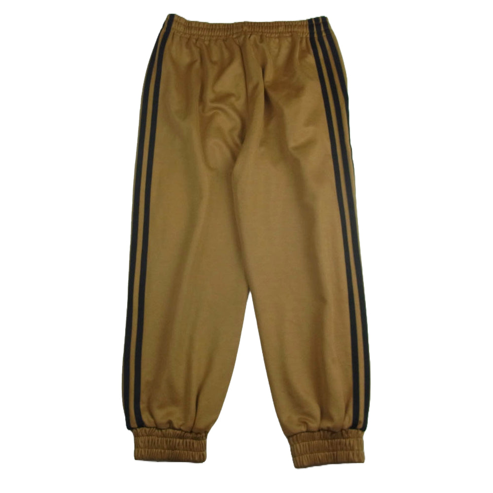 GUCCI グッチ 23SS 721641 XJEGU × ADIDAS アディダス トレフォイルロゴ サイドライン ジャージー ジョガー パンツ ブラウン系 L【中古】