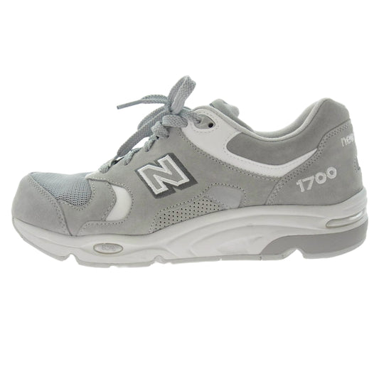 NEW BALANCE ニューバランス CM1700B1 LIGHT GRAY ローカット スニーカー グレー系 28cm【中古】