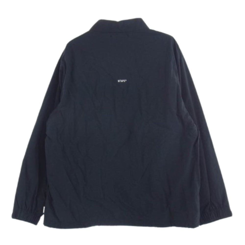 WTAPS ダブルタップス 23AW 232TQDT-JKM01 Chief Jacket Nylon Weather Sign シェフ コーチジャケット ネイビー系 03【中古】