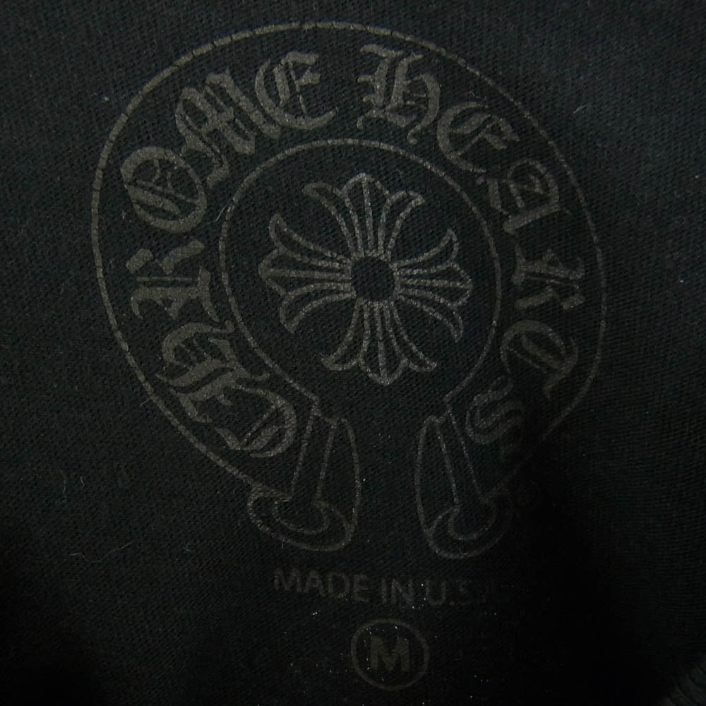 CHROME HEARTS クロムハーツ（原本無） Multi Color Horseshoe T-shirt CHプラス マルチカラー ホースシュー 半袖 Tシャツ ブラック系 M【中古】