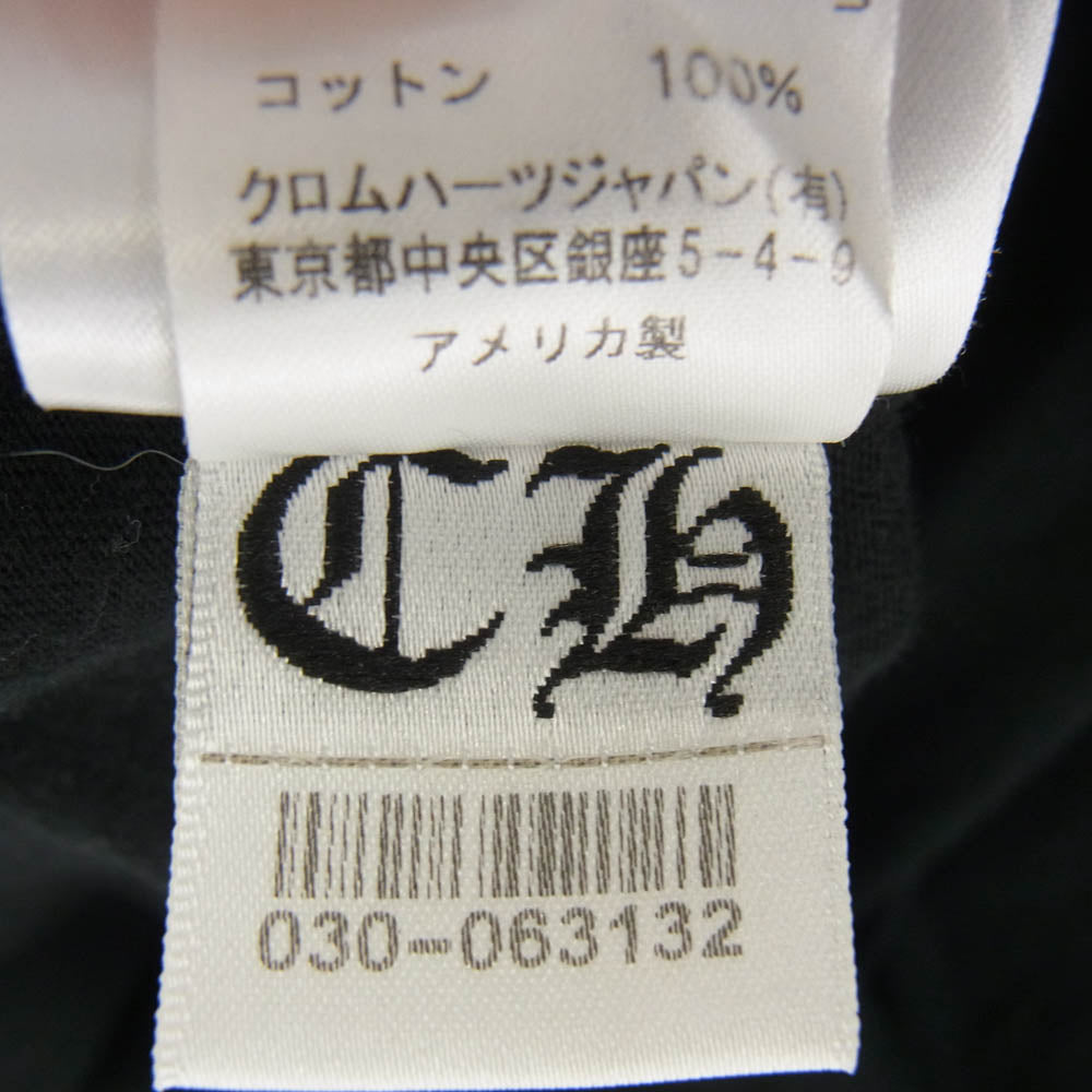 CHROME HEARTS クロムハーツ（原本無） Multi Color Horseshoe T-shirt CHプラス マルチカラー ホースシュー 半袖 Tシャツ ブラック系 M【中古】