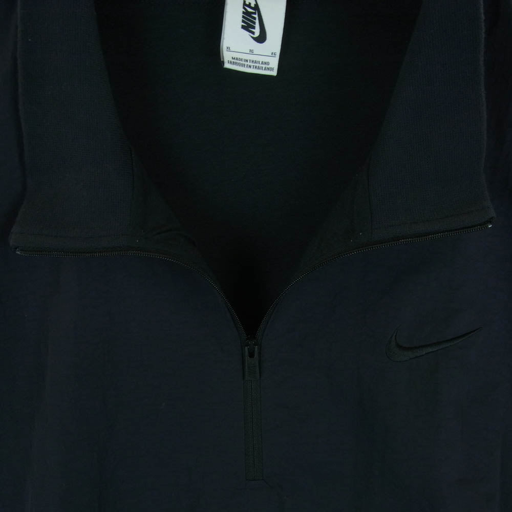 NIKE ナイキ FEAR OF GOD フィア オブ ゴッド AR0637-010 WARM UP JACKET ハーフ ジップ ジャケット 半袖 ダークネイビー系 XL【中古】