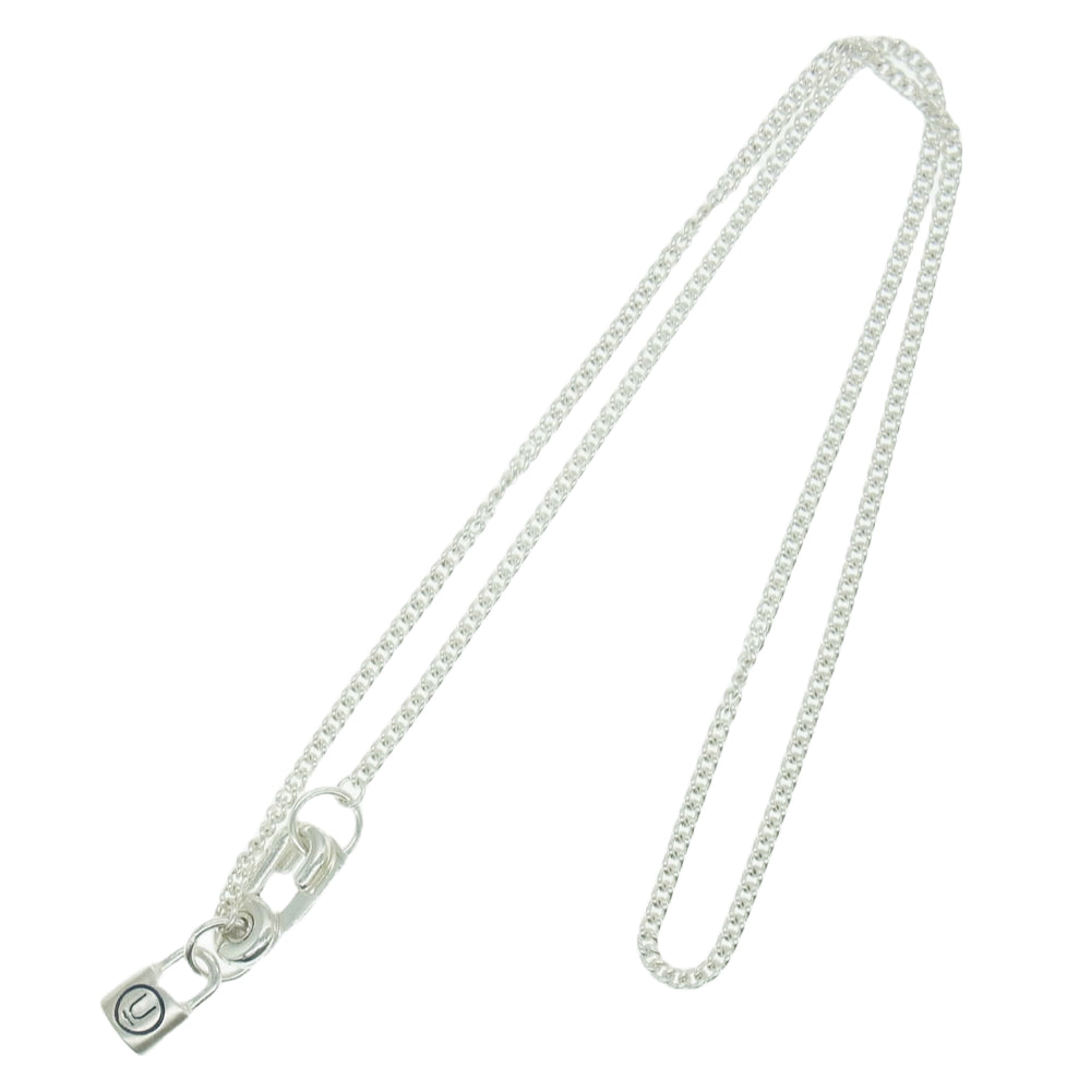 UNDERCOVER アンダーカバー UC1E8N01 BUNNEY UC Rabbit Padlock Necklace wS Hook 925 スターリング シルバー ラビット パドロック ネックレス シルバー系【新古品】【未使用】【中古】
