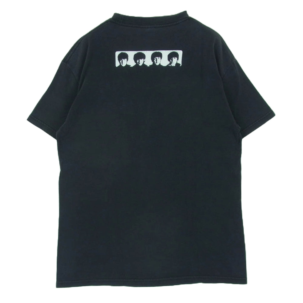 ヴィンテージ 90's メキシコ製 The Beatles ビートルズ 1998 A Hard Day's Night S/S Tee プリント Tシャツ ダークグレー系 黒に近いダークグレー系 M【中古】