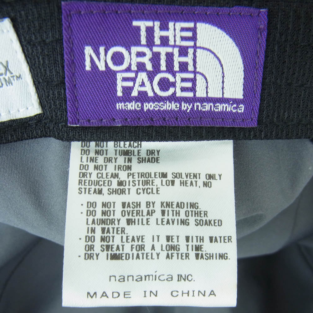 THE NORTH FACE ノースフェイス NN8253N GORE-TEX PURPLE LABEL INFINIUM Cap ゴア テックス パープル レーベル キャップ グレー系 F【中古】