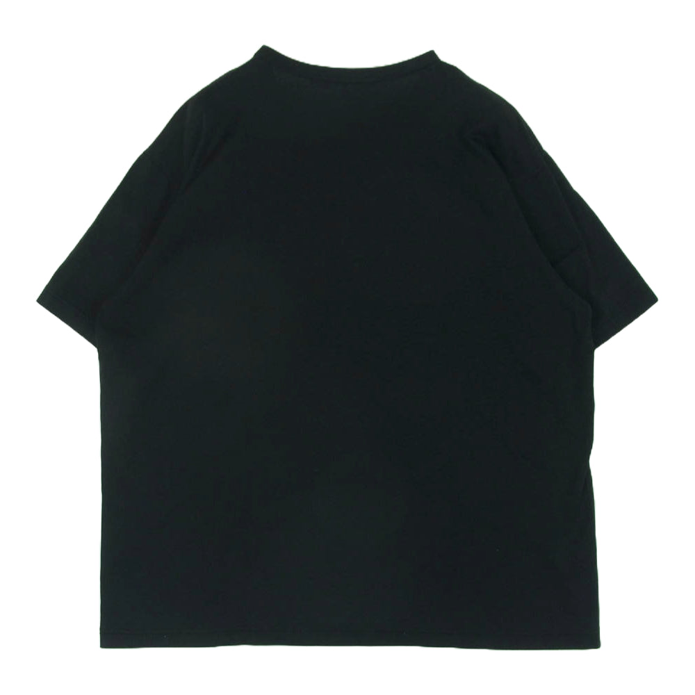 JUNYA WATANABE COMME des GARCONS MAN ジュンヤワタナベコムデギャルソンマン 23SS WK-T020-051 NETFLIX ネットフリックス ロゴ プリント 半袖 Tシャツ ブラック系 L【中古】