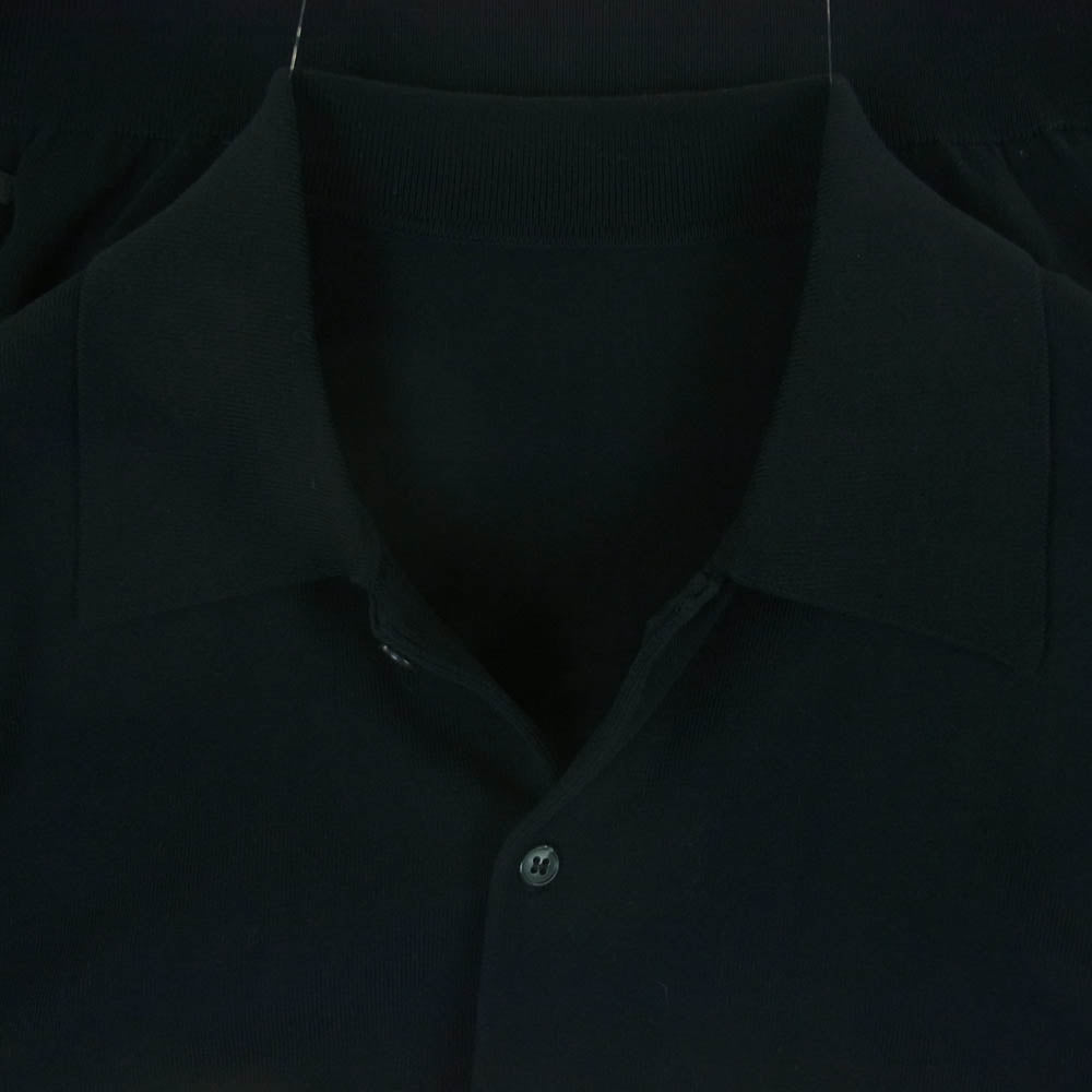 SOPHNET. ソフネット 24SS SOPH-240061 KNIT POLO CARDIGAN ニット ポロ カーディガン ブラック系 M【中古】
