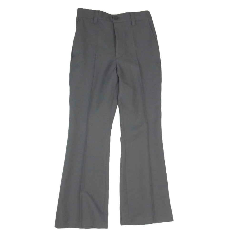 MAISON SPECIAL メゾンスペシャル 11212461320 マルチファブリック スタプレ フレア パンツ グレー系 00【中古】