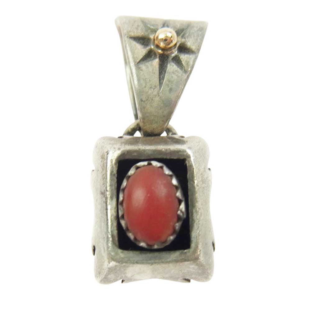 BIGHAND ビッグハンド シャドウBOX コーラル ペンダント トップ シルバー系【中古】