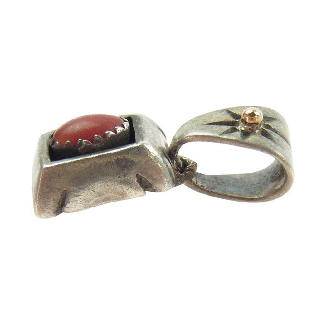 BIGHAND ビッグハンド シャドウBOX コーラル ペンダント トップ シルバー系【中古】