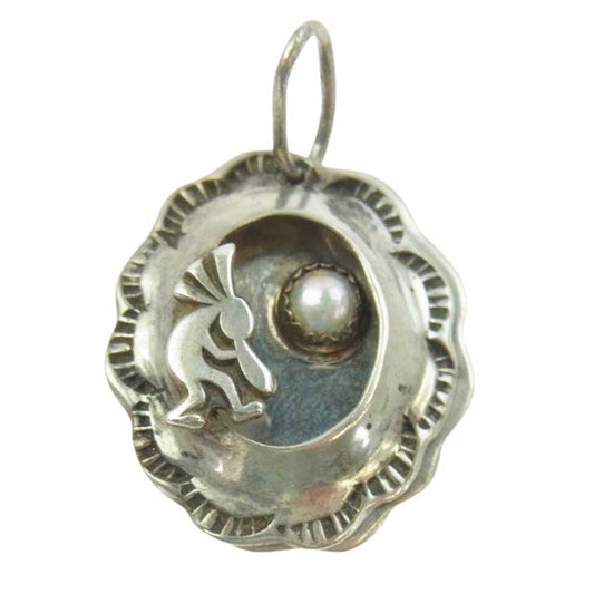 BIGHAND ビッグハンド 2013 ココペリ X'mas限定 ペンダント トップ パール シルバー系【中古】