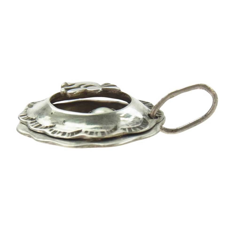 BIGHAND ビッグハンド 2013 ココペリ X'mas限定 ペンダント トップ パール シルバー系【中古】