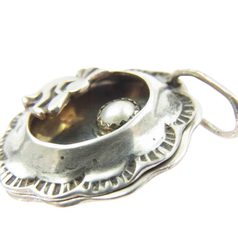 BIGHAND ビッグハンド 2013 ココペリ X'mas限定 ペンダント トップ パール シルバー系【中古】