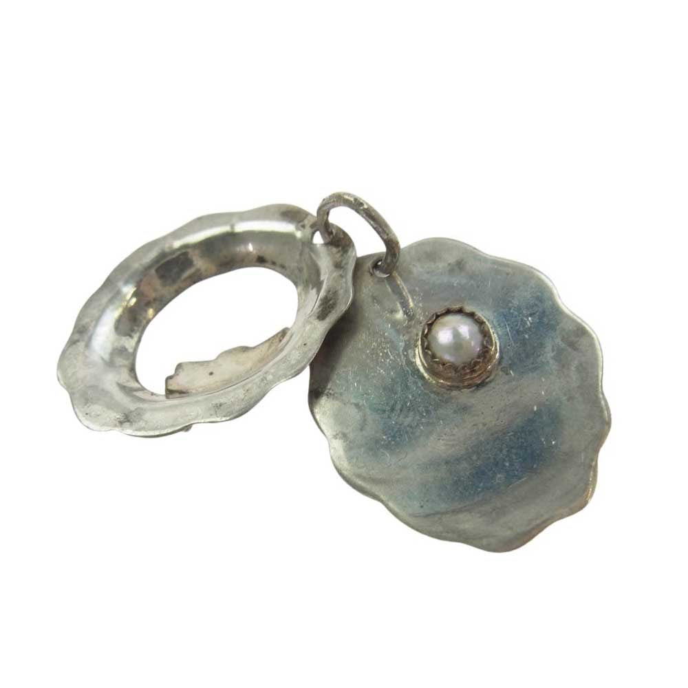 BIGHAND ビッグハンド 2013 ココペリ X'mas限定 ペンダント トップ パール シルバー系【中古】