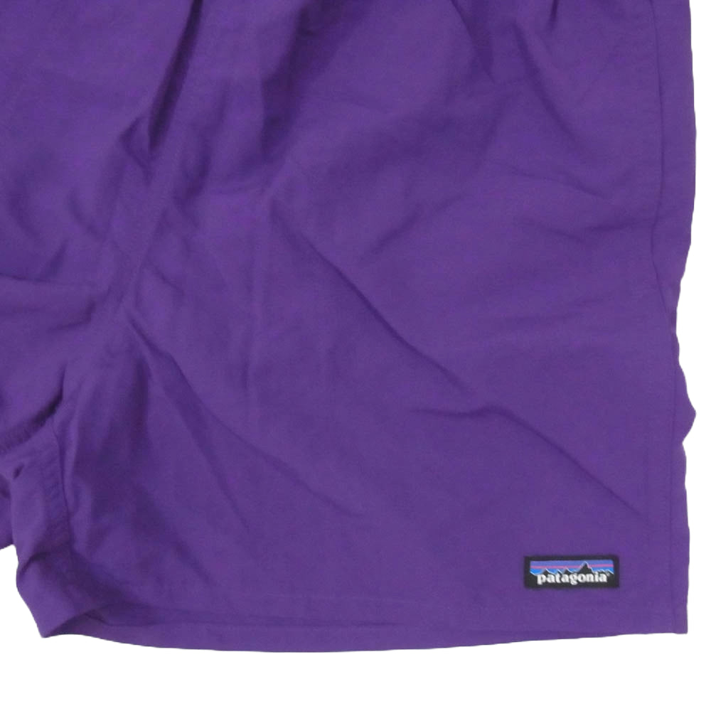 patagonia パタゴニア 21SS 57021 Baggies Short 5inch バギーズ ショーツ 5インチ ハーフパンツ パープル系 M【中古】