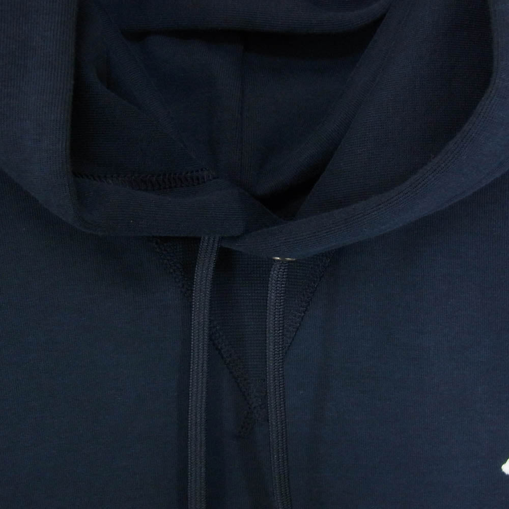 POLO RALPH LAUREN ポロ・ラルフローレン BIG PONY ビック ポニー 刺繡 フーディー プルオーバー パーカー ネイビー系 XL【中古】