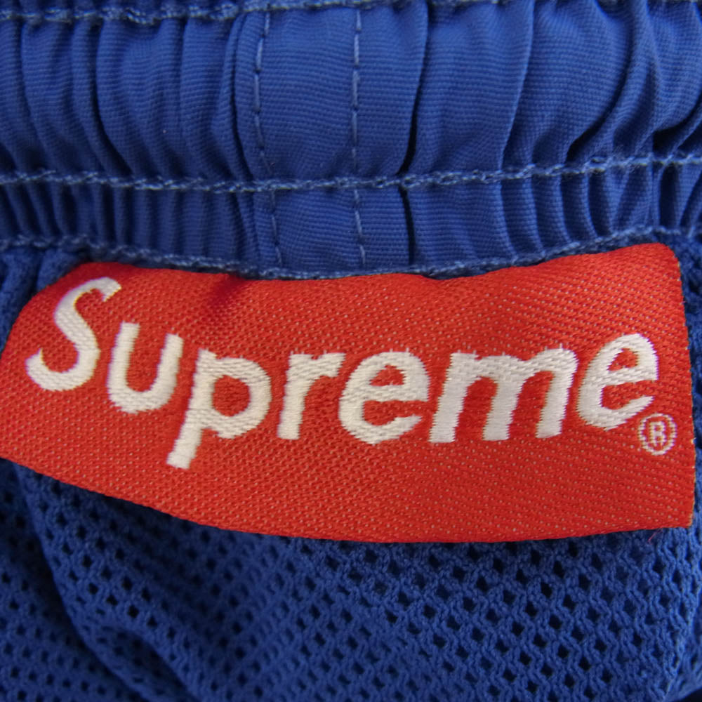 Supreme シュプリーム 23AW SMALL BOX LOGO スモール ボックス ロゴ ナイロン ショート パンツ ハーフパンツ ブルー系 L【中古】