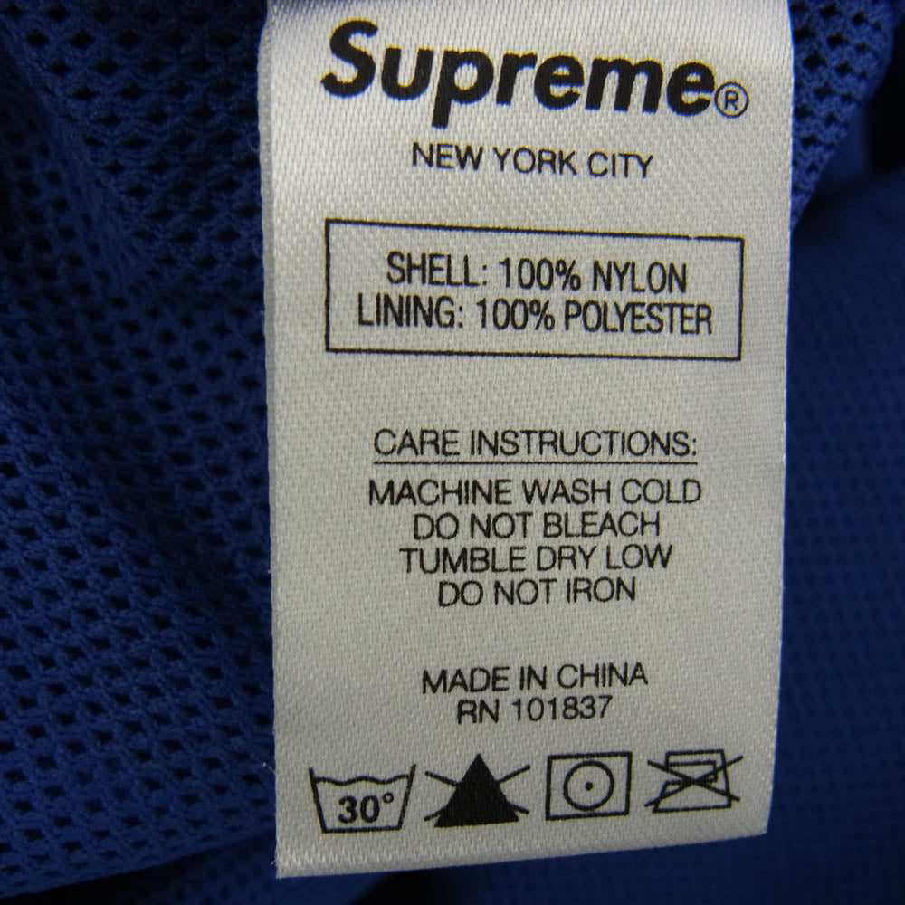 Supreme シュプリーム 23AW SMALL BOX LOGO スモール ボックス ロゴ ナイロン ショート パンツ ハーフパンツ ブルー系 L【中古】