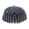 Supreme シュプリーム 19SS Text Stripe New Era テキスト ストライプ ニューエラ ボックス ロゴ キャップ 帽子 ダークネイビー系 57.7cm【極上美品】【中古】