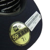 Supreme シュプリーム 19SS Text Stripe New Era テキスト ストライプ ニューエラ ボックス ロゴ キャップ 帽子 ダークネイビー系 57.7cm【極上美品】【中古】