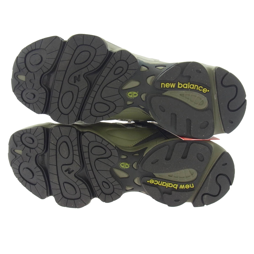 NEW BALANCE ニューバランス M1000EA DARK OLIVE ダーク オリーブ ローカット スニーカー カーキ系 27.5cm【極上美品】【中古】